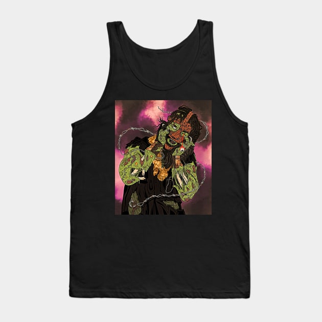 WWE Mankind Zombie Tank Top by FineAndDandy